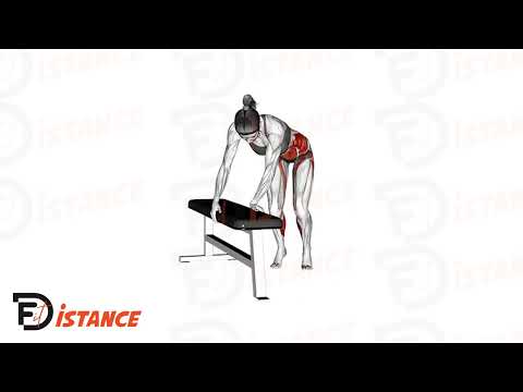 Exercice Sauts altérnés aux côtés du banc