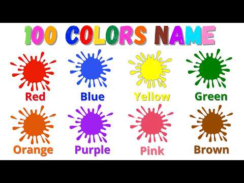 Colors Name | Learn Colors Name in English | Names Of Colors | English Vocabulary