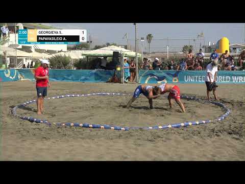 1/2 Women's BW - 70 kg: S. GEORGIEVA (BUL) v. A. PAPAVASILEIO (GRE)