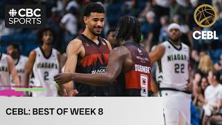 BlackJacks doing it at both ends of the court in CEBL's top plays of week 8 | #CBCSports