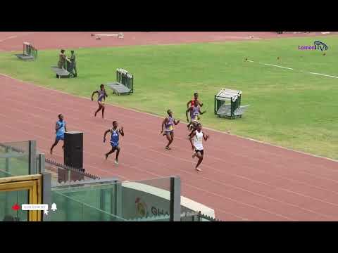 Boy's 200m heat 7. 23.31sec. Zone 1. Ashanti region inter-co 2026.