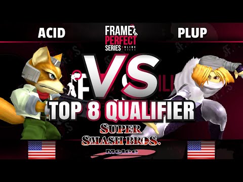 FPS5 Online - aCID (Fox) vs. Panda | Plup (Sheik) - Melee Top 8 Qualifier