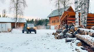 Brutal Windstorms & Cinnamon Rolls! Chilly Day of Chores on the Homestead…