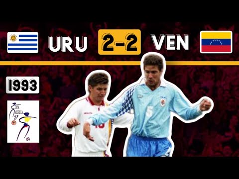 🇺🇾 URUGUAY 2-2 VENEZUELA 🇻🇪 | Copa America 1993 🇪🇨