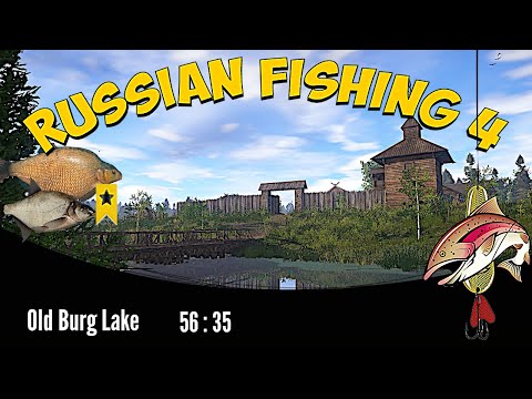 Russian fishing 4 - old burg lake - trophy bream