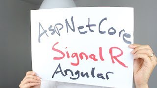 Consuming SignalR for AspNet Core from Angular