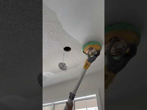 Dewalt drywall sander #construction #satisfying #tapingdrywall#drywallfinisher #drywall #taping