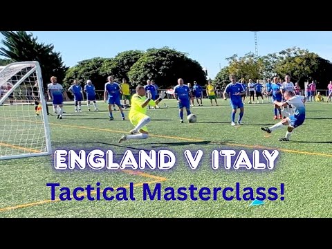 England v Italy | Walking Football | Tactical Masterclass in Motion 🏴󠁧󠁢󠁥󠁮󠁧󠁿⚽🇮🇹