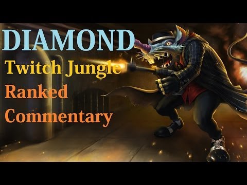 S4 Diamond Ranked Twitch Jungle Commentary - Ra - ta - ta - ta !