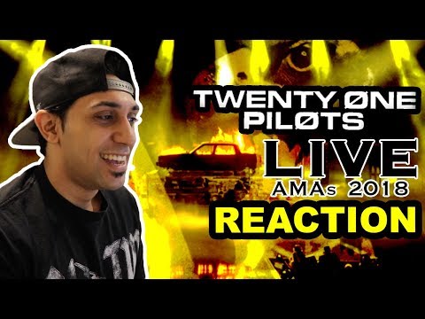 Twenty One Pilots LIVE at the AMAs 2018 | REACTION!