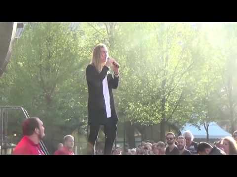 Ivan's performance in the Eurovillage  Belarus Help you fly Eurovision 2016