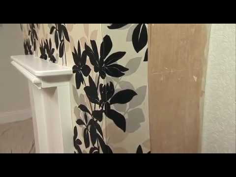 How to: apply wallpaper around corners