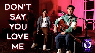 M2M - Don’t Say You Love Me (Live cover with Sam Mangubat) | Marlo Mortel
