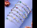 Infinity Necklace With Names And Birthstones