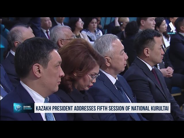 Devlet Başkanı Milli Kurultay’ın V. toplantısında konuşma yaptı