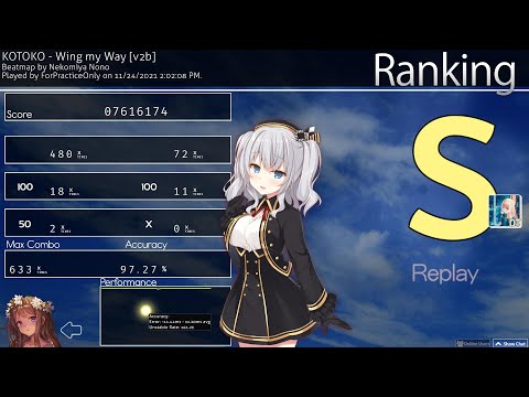 KOTOKO - Wing my Way [v2b] 97.27% +DT