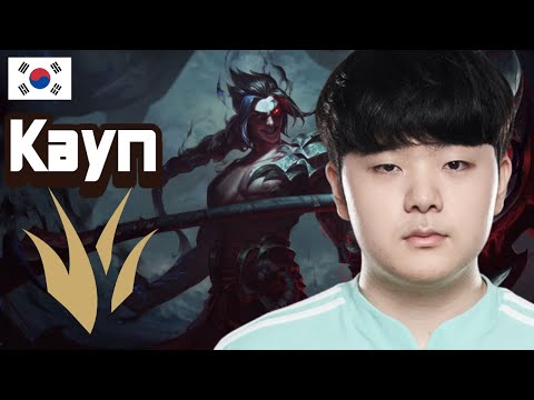 Rank 1 KR Challenger Kayn Jungle vs Karthus