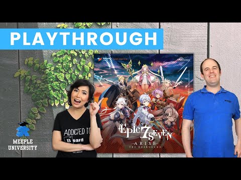 Epic Seven Arise Board Game - One Round Playthrough