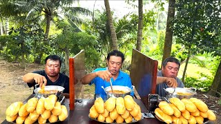 Download the video "Thi Ăn 45 Ổ BÁNH MÌ 3 CHẢO BÒ SỐT HẺM Thắng Được 4Tr Cái Kết Quá Thú Vị | ATN "