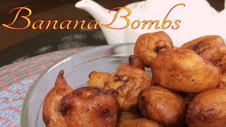 Banana Bombs - Tasty banana bread balls| kids snack recipe