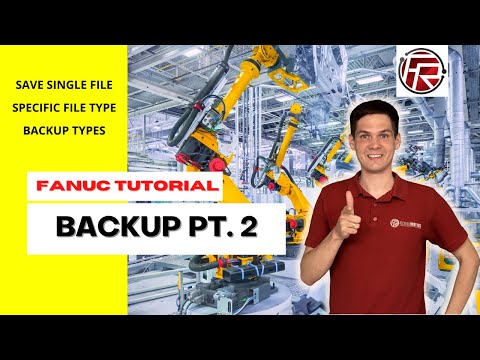 FANUC backup types / How to save single file / FANUC backup files