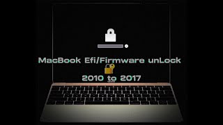 Macbook Efi unlock | MacBook Efi Firmware password unlock 🔐 | Complete Process Free