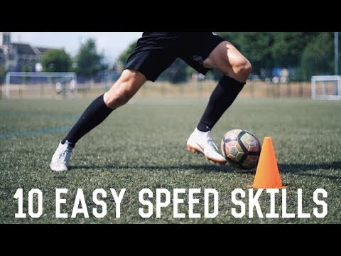 10 movimientos fáciles de regate rápido para superar a los defensores | Tutorial de habilidades d...