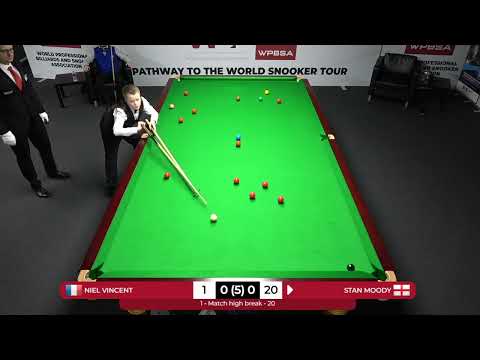 Niel Vincent v Stan Moody - WSF Championship (February 2022)