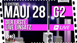 Video thumbnail for LD Systems MAUI 28 G2 REVIEW im Live Einsatz by DJ Mike Hoffmann