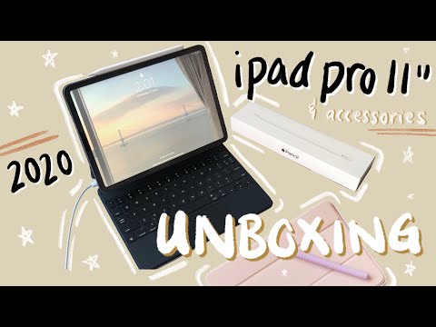 🍎 2020 iPad Pro 11“ unboxing + accessories