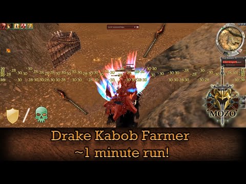 Drake Kabob, Drake Flesh Farmer -  Guild Wars Warrior Farm W/N - HM