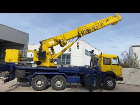 Used 1991 MKG HMK 950 Ta2-a2 Crane truck on Iveco 340-34 AH chassis  | equippo.com