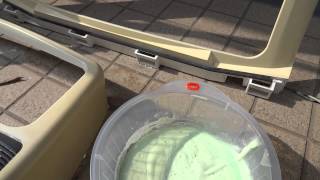 Experimenting: Sun bleaching A Super Neo 29 Plastic Bezel (Pt.1)