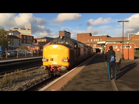 Walsall railway station -Direct Rail Services - 37612 & 37602