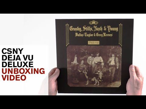 Crosby Stills Nash and Young / Deja Vu 50th anniversary super deluxe edition unboxed