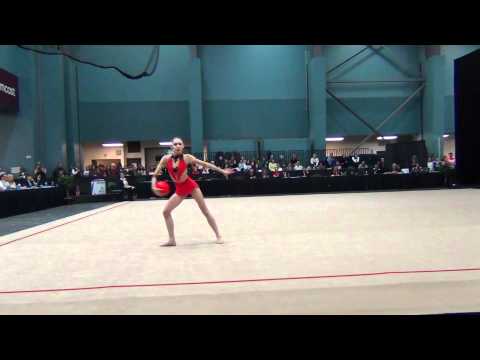 Linyi Peng - Ball Finals - 2012 Kellogg's Pacific Rim Championships
