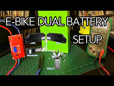 E Bike Dual Battery Setup