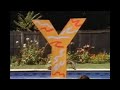 Sesame Street Letter Y In The Pool
