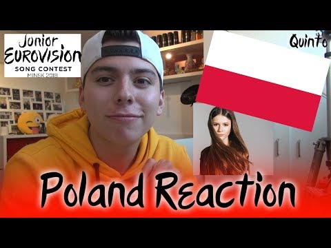 Junior Eurovision 2018 - POLAND - Quinto Reaction & Review