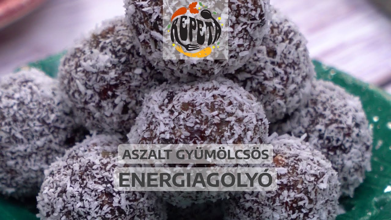 Aszalt gyümölcsös energiagolyó | Repeta