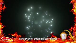 KP 100mm Klasek premium - Silver glittering