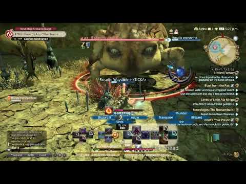 FINAL FANTASY XIV SOLO PLAYTHROUGH #59: THAUMATURGE LEVEL 25 GRIND & CLASS QUEST