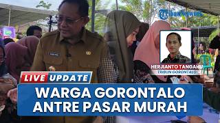 Pasar Murah di Gorontalo Diserbu, Warga Berburu Kebutuhan Bahan Pokok Jelang Lebaran