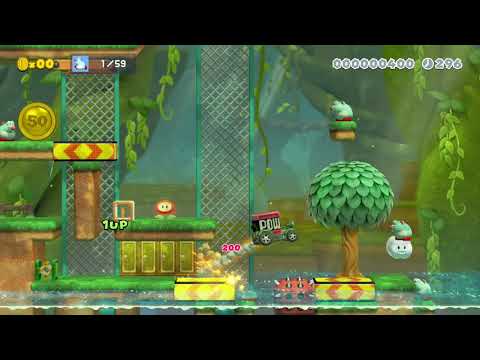 full automatic pow car level by unäD 🍄 Super Mario Maker 2 #ahl 😶 No Commentary