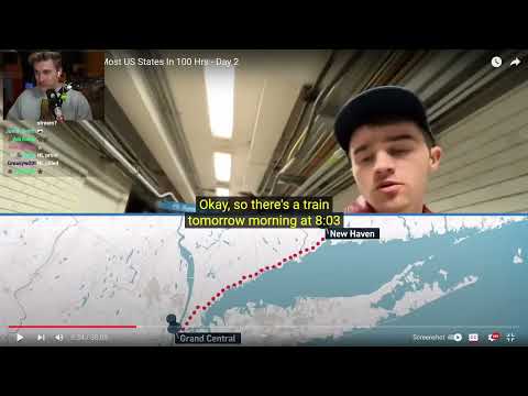 Ludwig Reacts to We Raced To Visit The Most US States In 100 Hours Ep 2