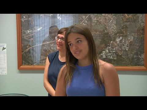 La constantinenca Èlia Canales, als Jocs Olímpics de la Joventut