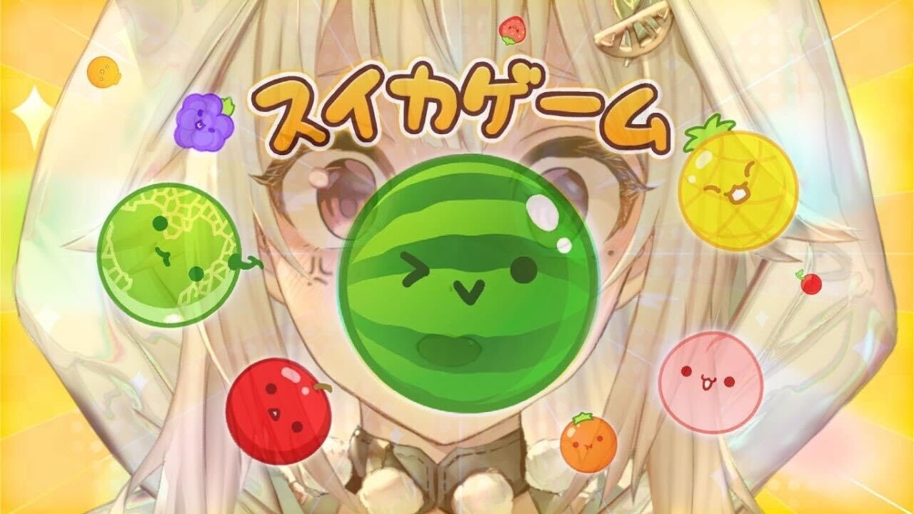 【スイカゲーム】続・スコア3500目指して!世界を目指す深夜スイカ中毒(神ゲーらしい。)です【にじさんじ/葉山舞鈴】