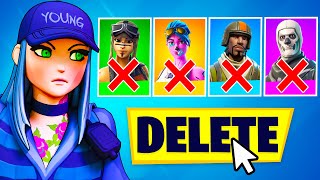 I Deleted my Brothers Fortnite Account (RAGE)
