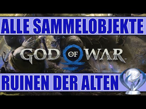 God of War 2018 Ruinen der Alten Alle Sammelobjekte - Raben Nornentruhen Artefakte Fundorte - REMAKE