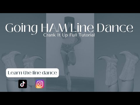 Learn "Crank It Up" in 3 Minutes [Going HAM] by Colt Fold Line Dance Tutorial